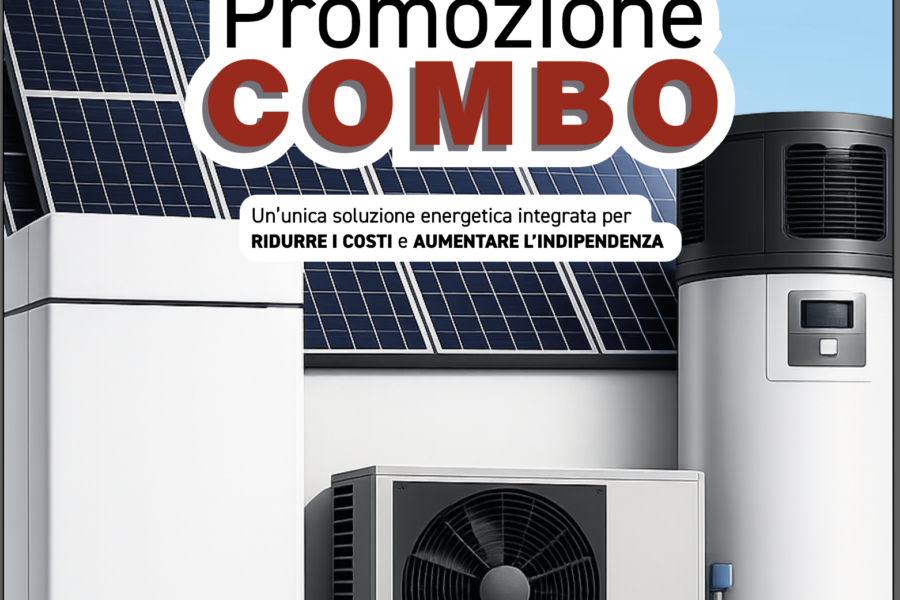 Come ridurre le bollette e risparmiare fino all’84% su riscaldamento e acqua calda: promozione COMBO Sienergy