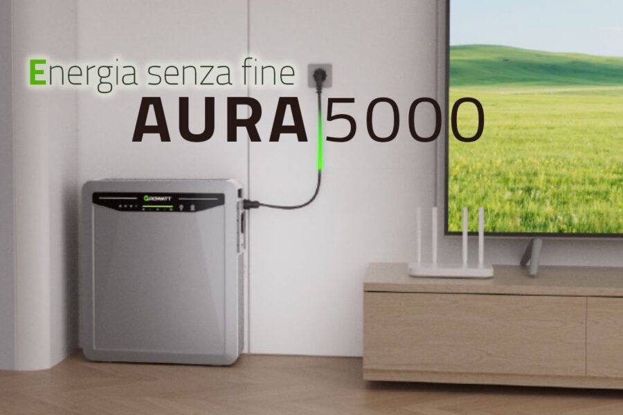 AURA 5000: il sistema di accumulo “universale” per il fotovoltaico residenziale