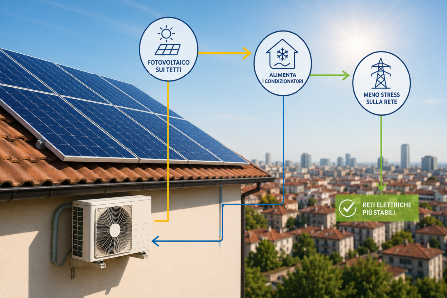 Fotovoltaico sui tetti e stress delle reti elettriche: un equilibrio sempre più delicato